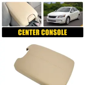 Honacc0812ccavbla Oxilam Fits Honda Accord 2008-12 Center Console Arm Rest Lid Cover With Base Beige New
