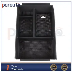 Pa103372a01 Parautostore Center Console Storage Box Organizer Tray For Ford F-150 Raptor 2009-2014