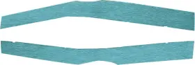 Pc2006 Parts Unlimited Interiors 1965 Impala Floor Console Carpet Set Aqua - Brand Pui