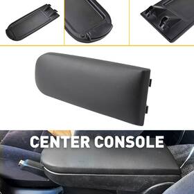 Peakparts 715020665527 Center Console Armrest Cover For Vw Volkswagen Golf Jetta Passat Bettle Black