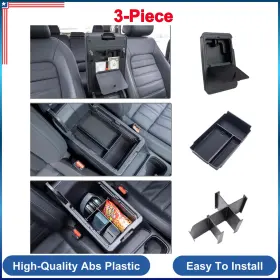 20241224 Pimcar Honda Crv 2023-2026 Center Console Organizer Set Armrest Tray Hidden Storage Box