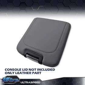 Pit66 Ult2511126 Fit For 2013-2018 Dodge Ram Gray Center Console Lid Armrest Cover Replacement