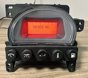 10308695 Pontiac 2004 - 08 Grand Prix Dash Radio Bezel Vent 5 Button Digital Info Center