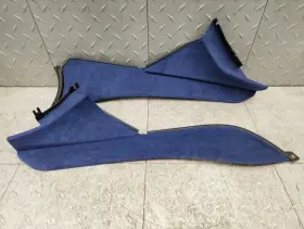 92084240 Pontiac 2004-2006 Gto Interior Console Side Trim Bermuda Blue Pair Used Oem