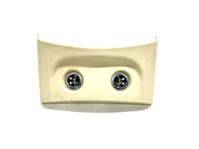 7p5863440a Porsche 2011-2018 Cayenne Rear Center Console Power Outlet Trim Cover Panel Oem