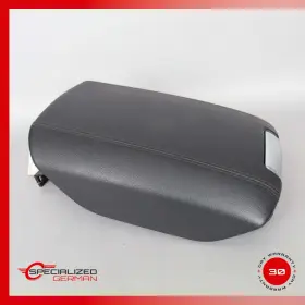 95855320740 Porsche 11-18 958 Cayenne Gts Center Console Arm Rest Armrest Cover Black Oem