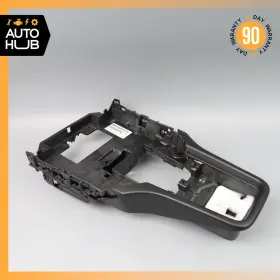 95855325101 Porsche 11-18 Cayenne Turbo 958 Center Console Bezel Trim Black 7p5864786 Oem
