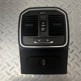 Porsche 95b864378d Macan Rear Console Panel Vent Black