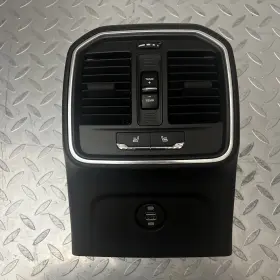 95b864378d Porsche Macan Rear Console Panel Vent Black