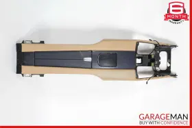 97053341100 Porsche 10-16 Panamera 970 Rear Center Middle Console Storage Trim Panel Beige
