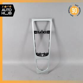 Porsche 97055337107 10-16 Panamera 970 Front Console Shifter Bezel Trim Aluminium Oem