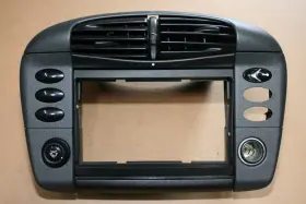 99655213105ejk Porsche 1999 996 Carrera Center Dash Console Radio Support Frame Granite Gray