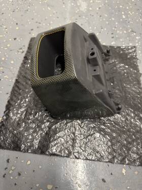 Porsche 997.553.983.01 911 997 Gt3gt2turbocarrera Center Console Extensioncarbon