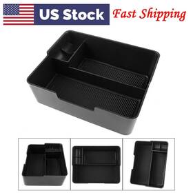 Premiummotorcycleusa 331234389280 Center Console Storage Box Organizer Drawer Tray /coin Holder For Tesla Model 3
