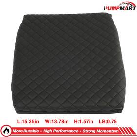 Pumpmart Pum15307801art For 18-23 Dodge Ram Black Housing Front Leather Center Console Armrest Lid Cover