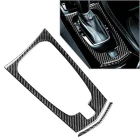 Purple 810000382637 Carbon Fiber Center Gear Shift Interior Cover Trim For Cadillac Cts 2008-2013