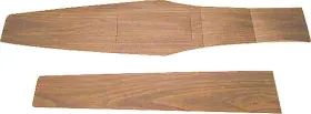 Ma590 Rem Automotive 1970-76 Dodge Plymouth A-body Console Woodgrain Inserts With Automatic Trans