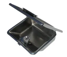 C5zz-048a42-65a Reproduction Floor Console Rear Ash Tray 1964 1965 1966 Mustang
