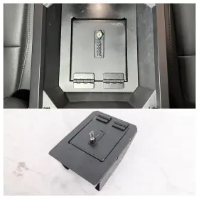 P101 Roxx Center Console Safe Organizer Lockbox For 2024-25 Tesla Cybertruck