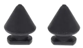 Hk184a Rrp Glove Box Door Bumpers For 1979-1993 Ford Mustang