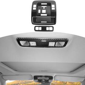Rt-tcz 08897 Rt-tcz For Silverado Overhead Console Panel Trim Cover Chevy Black