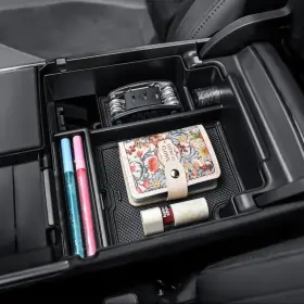 Rr-8150-bk Runroad Center Console Organizer Tray For Acura Tlx 2021-2025 Armrest Storage Box