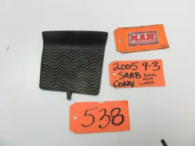 1280254 Saab Fits 04-11 9-3 Convertible Rubber Console Trim Panel Bin Insert Car