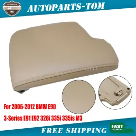 Z2.e90gz01.h Soillar For 2009 2010 2011 2012 Bmw E90 E91 E92 Center Console Armrest With Plastic Beige