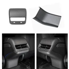 20212024 Starytbl Racvc&akc0000 Rear Air Conditioning Vent And Kick Cover Trim For Model 3/y