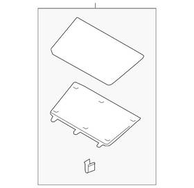 Subaru 66272xc00a Genuine Storage Tray