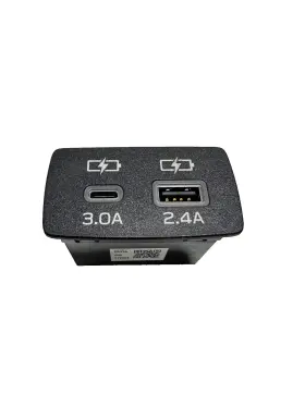 86257an420 Subaru Oem Impreza Rs 2024 Front Center Console Type-c And Usb Port Charger Hub