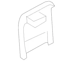92113fg000jc Subaru Genuine Rear Cover