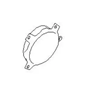 94245ca011vh Subaru Oem Genuine Driver Side Speaker Grille
