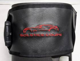 Super D Specialties Redsolcoupecons006 Pontiac Solstice Coupe Kappa Black Console Bag Embroidered Red New