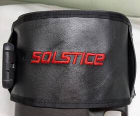 Super D Specialties Redsolwordcon003 Pontiac Solstice Word Black Console Bag Embroidered Red New Ships Usps