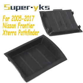 68252-zs40c Sy Dash Panel Storage Tray Black Fit For 2005-17 Nissan Frontier Xterra Pathfinder