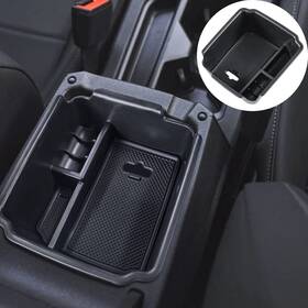 Tacobro Tbvw27-w Tacorbo Center Console Organizer Compatible With 2022 2023 2024 Taos And 2018 20