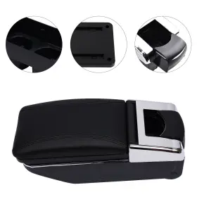 Tbvechi 769092663769 For Nissan Versa 07-2011 2012 Us Center Console Container Armrest Storage Box