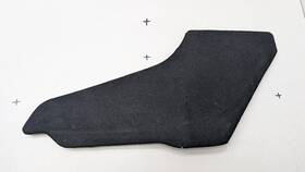 Tesla 1086816-00-g Model 3 Right Passenger Center Console Carpet Trim 1561493-00-a Oem
