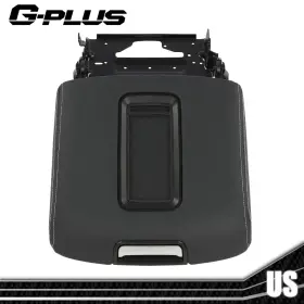 T-02itn4501bbk Tianchuan Black Leather Center Console Armrest Lid Fit For 2015-19 Tahoe Suburban Yukon