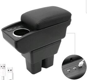 Tocsho 735157969046 Armrest Box For Suzuki Jimny Jb64w/jb74w 2018-2024 Car Center Console Black L
