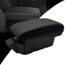 Us-ot114-bk-r Tocsho Consoles Armrest For Toyota 86 Gt86 / Subaru Brz Center Dual Red Stitching