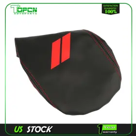 Topcn153073s01 Topcn Center Console Armrest Lid Cover For 2020-2023 Dodge Challenger Black