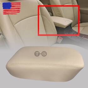 Topgearsltd 710422050018 For 2007 2008 2009 Lexus Es350 Leather Center Console Lid Armrest Cover Beige