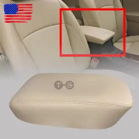 Topgearsltd 710422050018 For 2007 2008 2009 Lexus Es350 Leather Center Console Lid Armrest Cover Beige