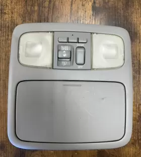 1d111-016g Toyota 2004-07 Highlander Overhead Dome Map Light Console Sunroof Homelink Gray