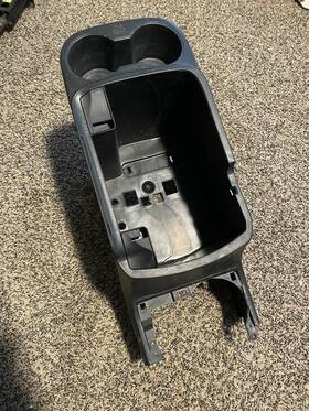 Toyota 241-10898 2011-15 Tacoma Black Floor Center Console Cup Holder