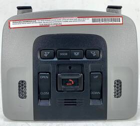 Toyota 241-13910 2021-2023 Camry Roof Overhead Console With Sunroof 7 Touch Screen Gray Oem