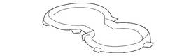 Toyota 55627-06120 Genuine Trim Ring