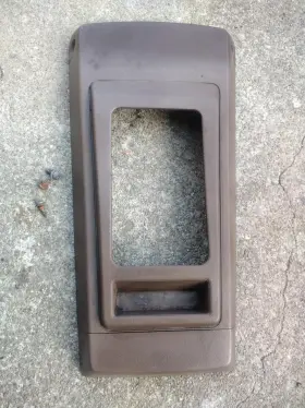 58811-12320 Toyota 1981 82 83 1982 Corolla Center Console Shift Bezel Brown Oem